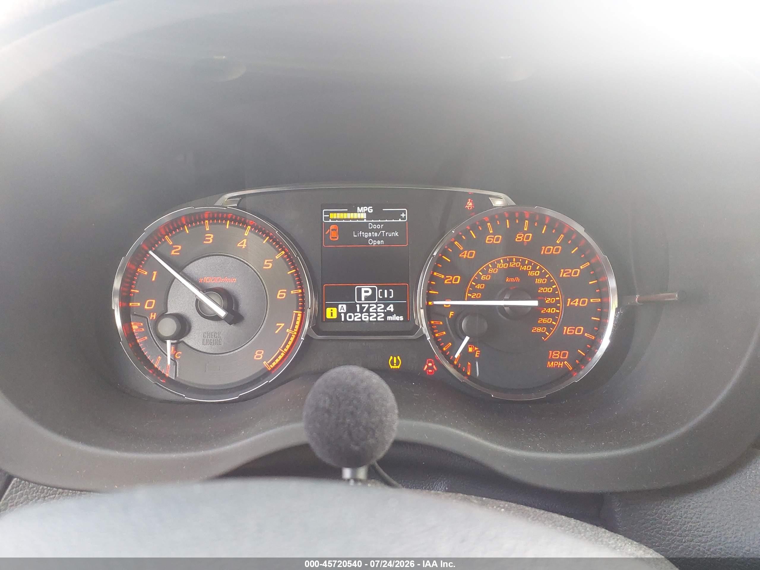 2015 Subaru Wrx Premium Silver vin: JF1VA1D64F8836935