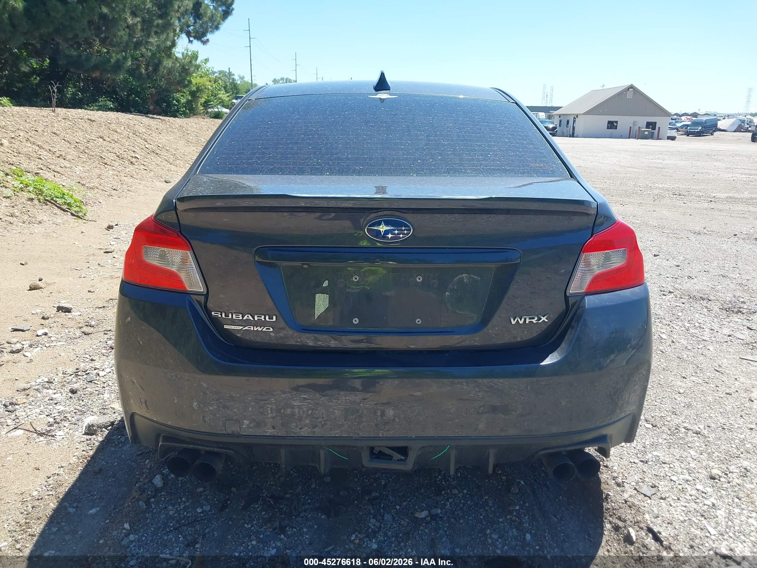 2015 Subaru Wrx Premium Gray vin: JF1VA1D65F9818311