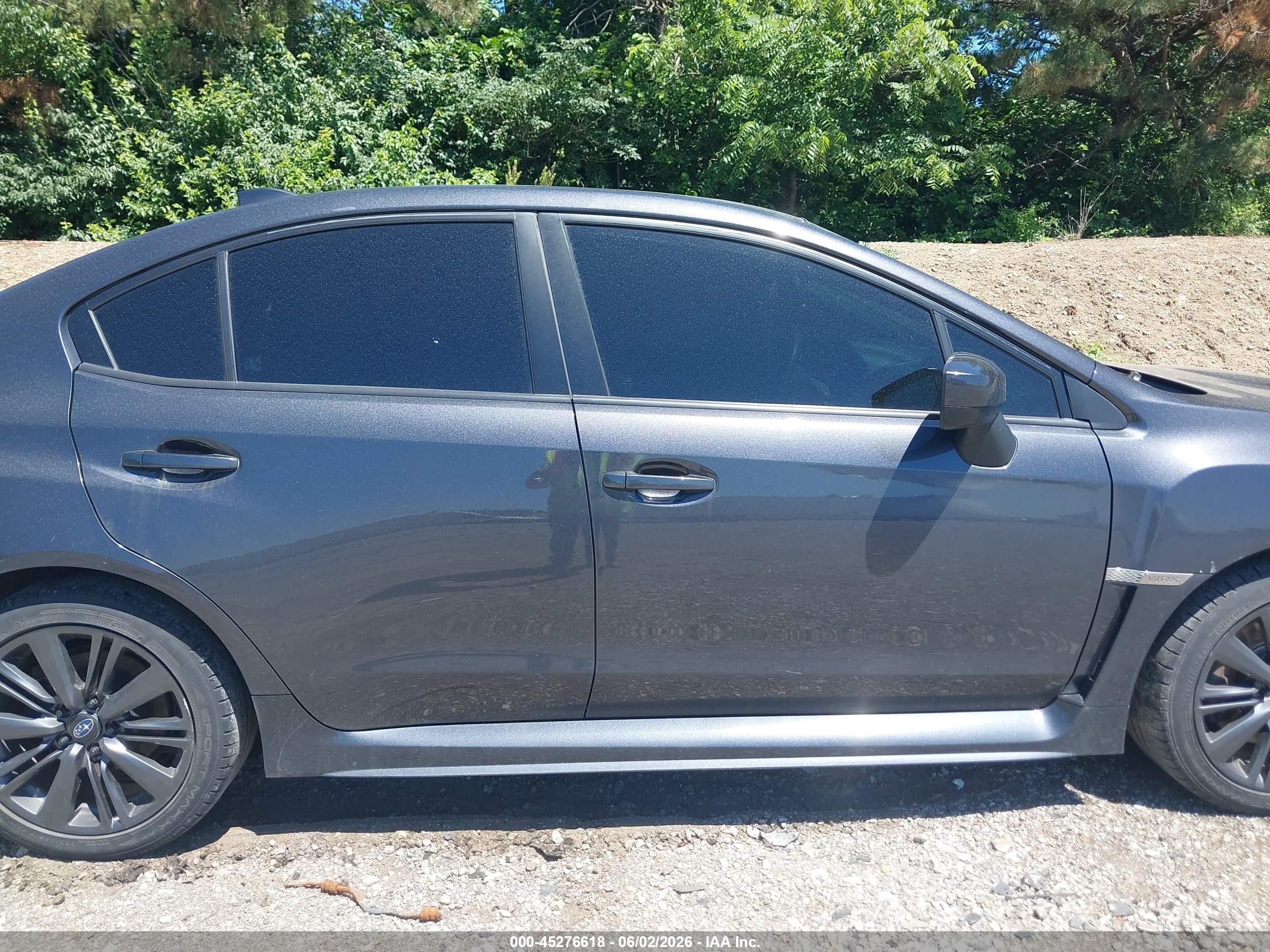 2015 Subaru Wrx Premium Gray vin: JF1VA1D65F9818311