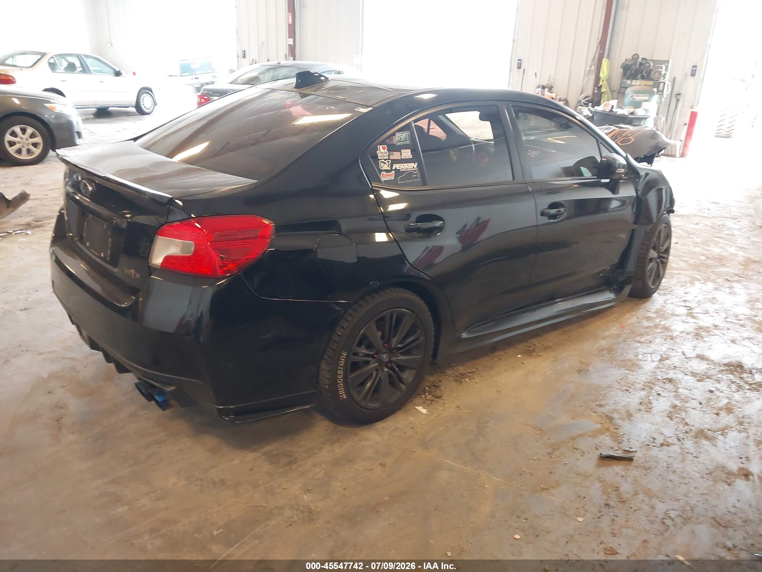 2015 Subaru Wrx Premium Black vin: JF1VA1D65F9819023