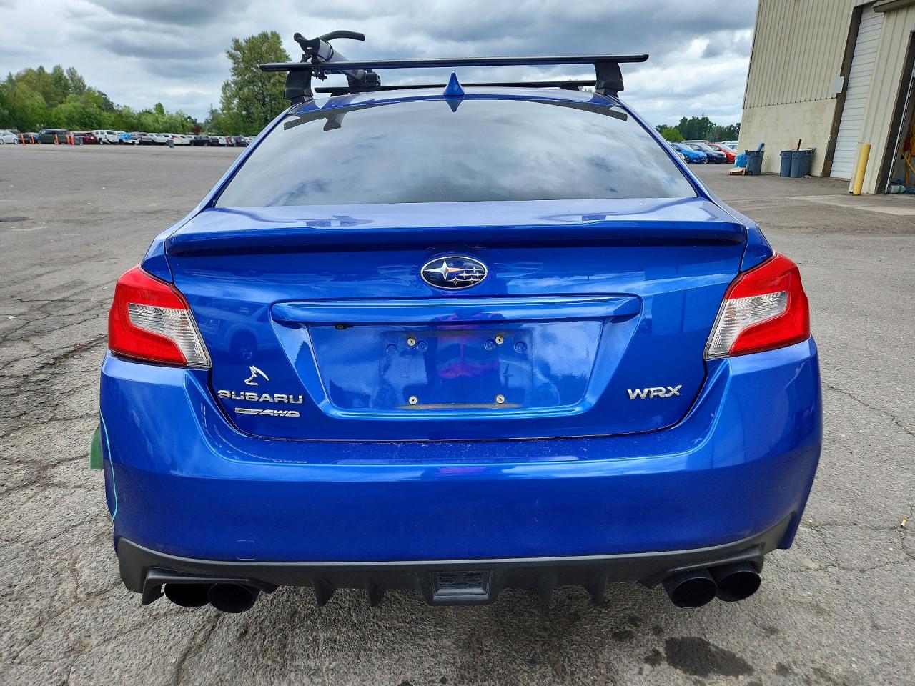 2015 Subaru Wrx Premium Blue vin: JF1VA1D66F8809431