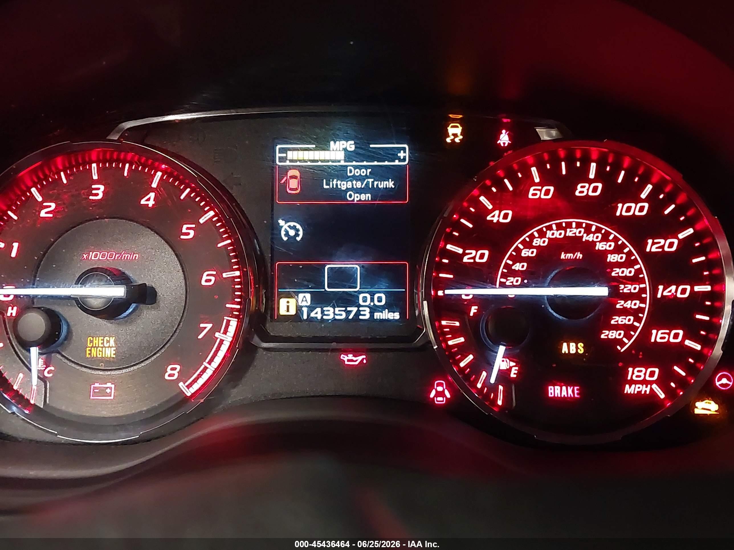 2015 Subaru Wrx Premium Gray vin: JF1VA1D68F9834325
