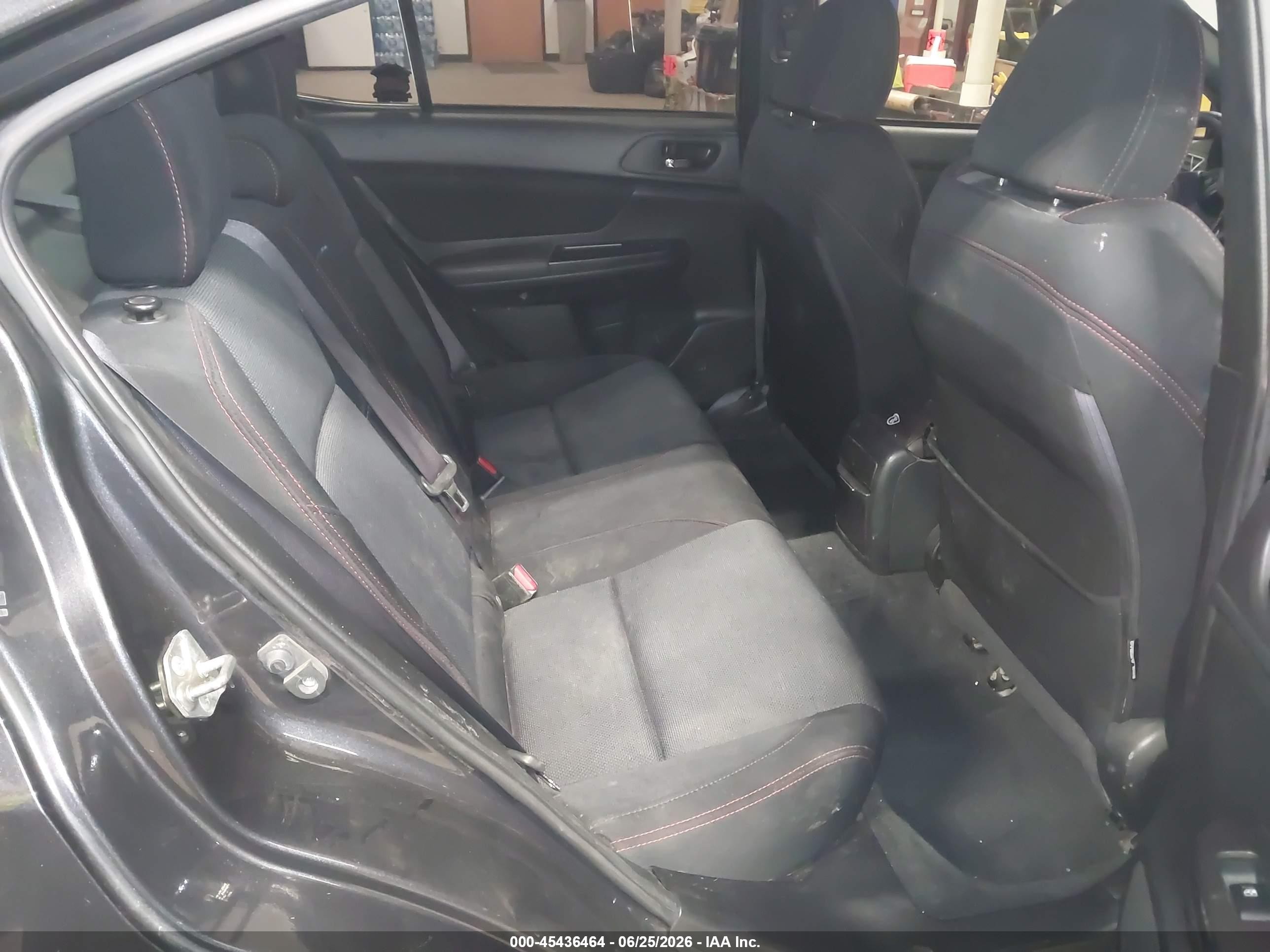 2015 Subaru Wrx Premium Gray vin: JF1VA1D68F9834325
