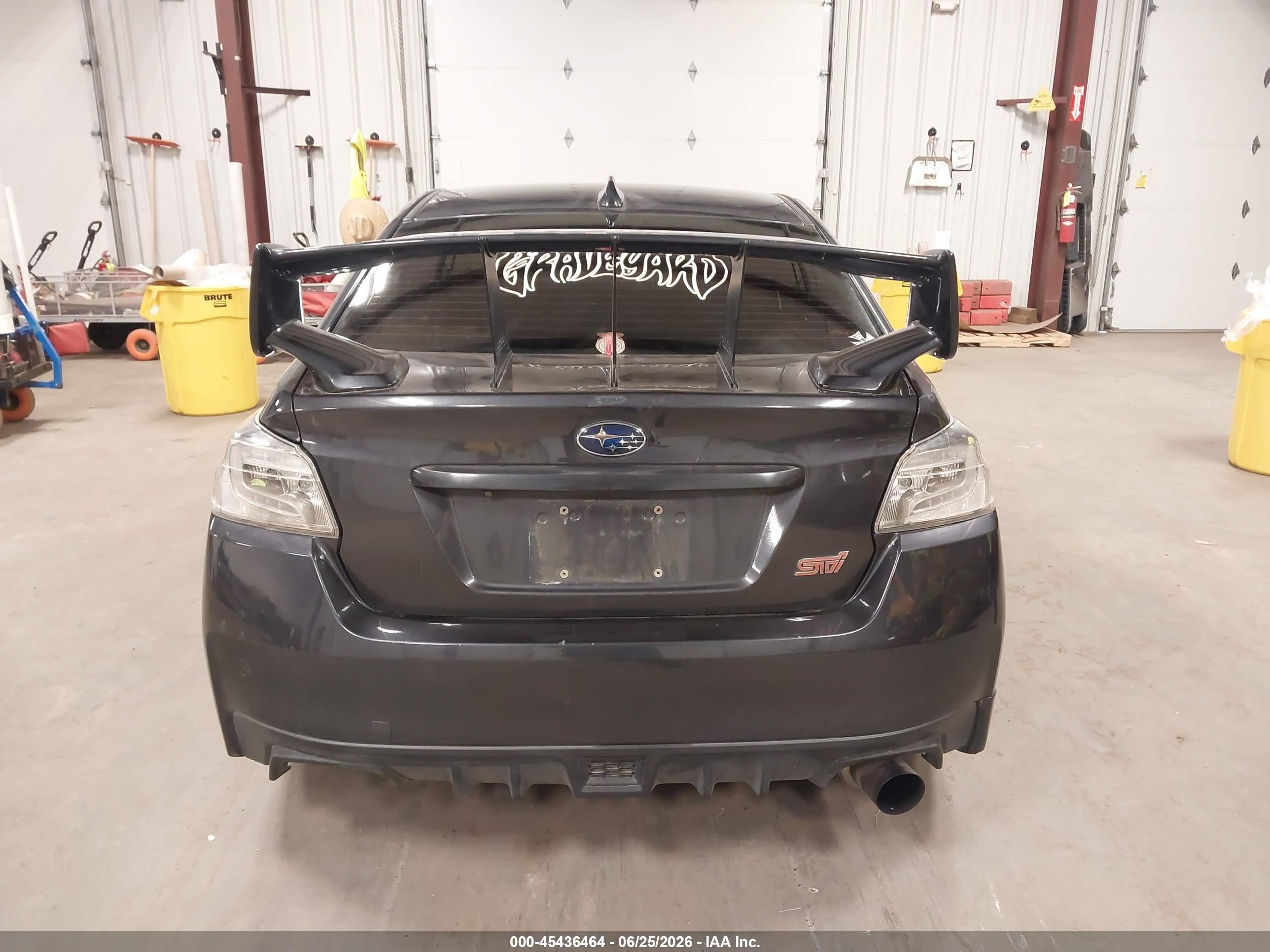 2015 Subaru Wrx Premium Gray vin: JF1VA1D68F9834325