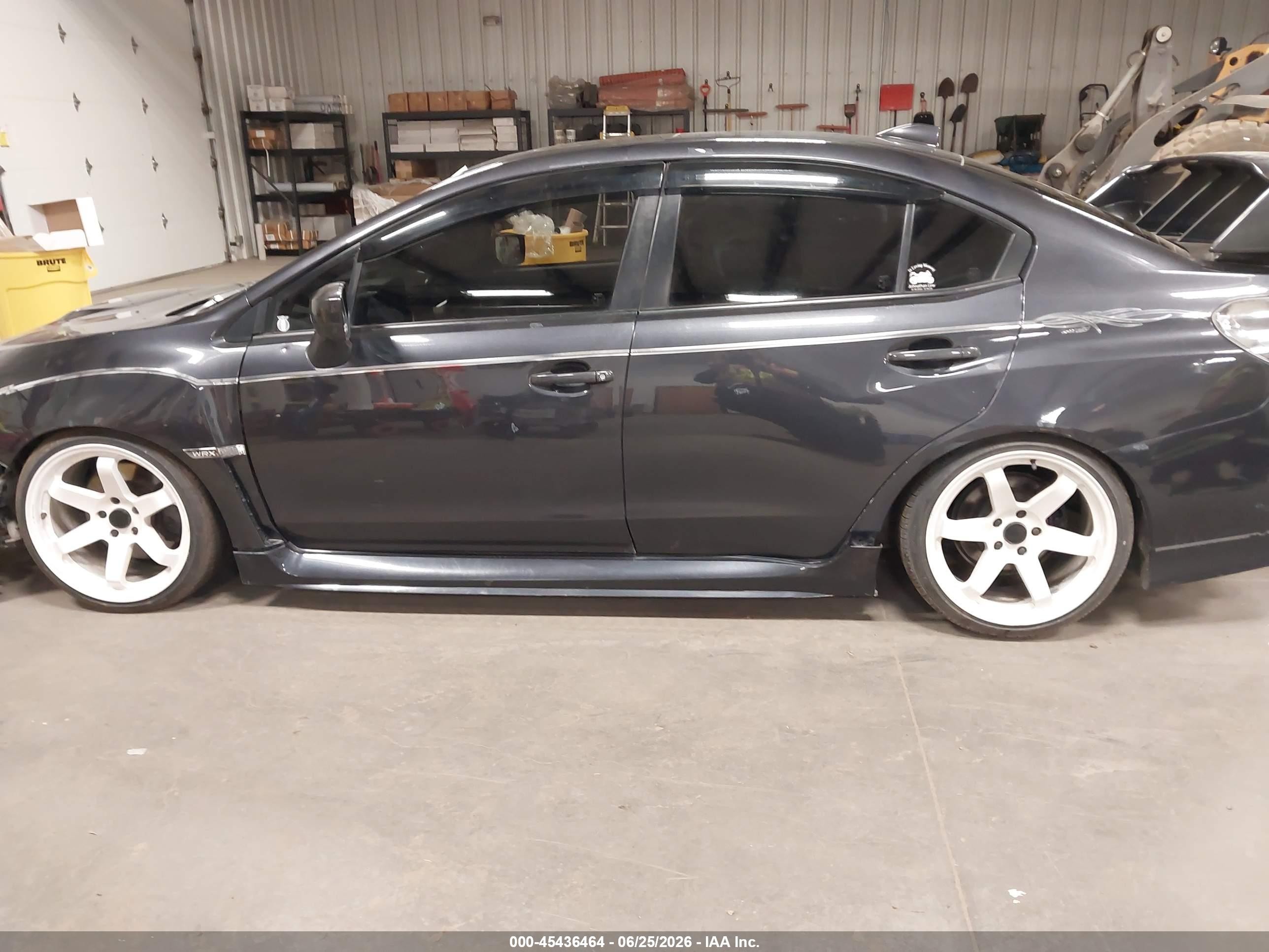 2015 Subaru Wrx Premium Gray vin: JF1VA1D68F9834325