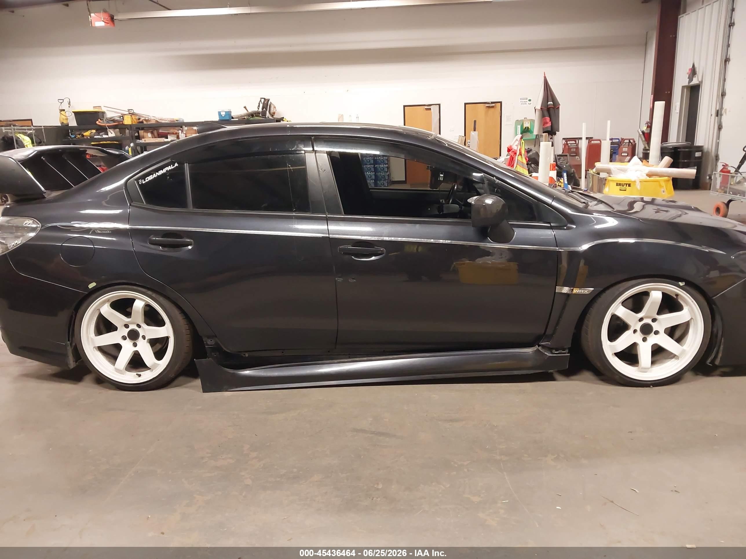 2015 Subaru Wrx Premium Gray vin: JF1VA1D68F9834325