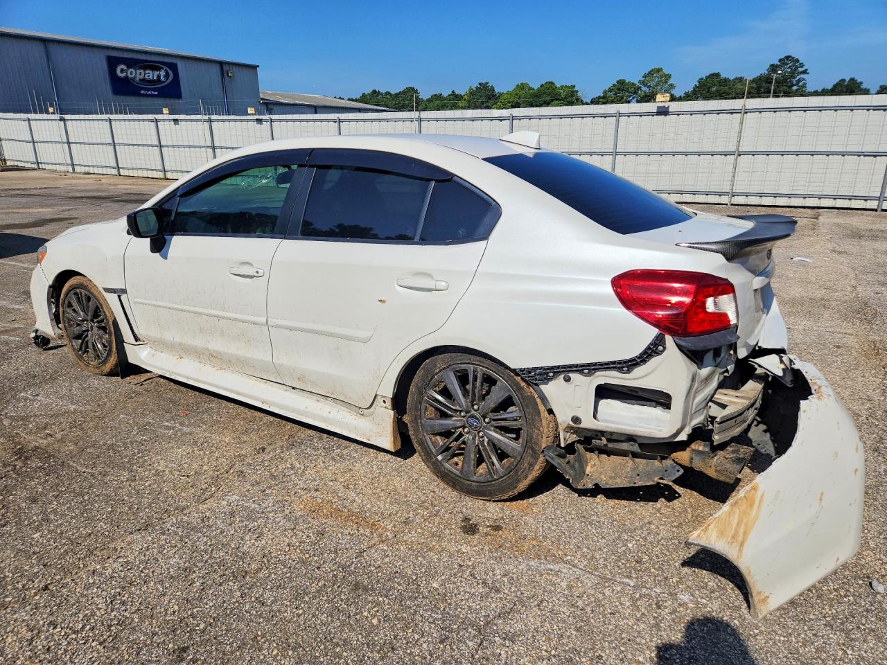 2015 Subaru Wrx Premium White vin: JF1VA1D69F8822254