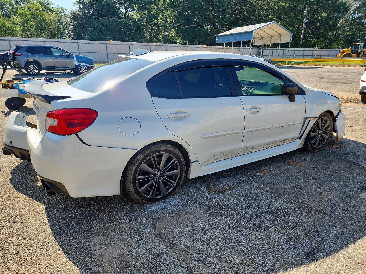 2015 Subaru Wrx Premium White vin: JF1VA1D69F8822254