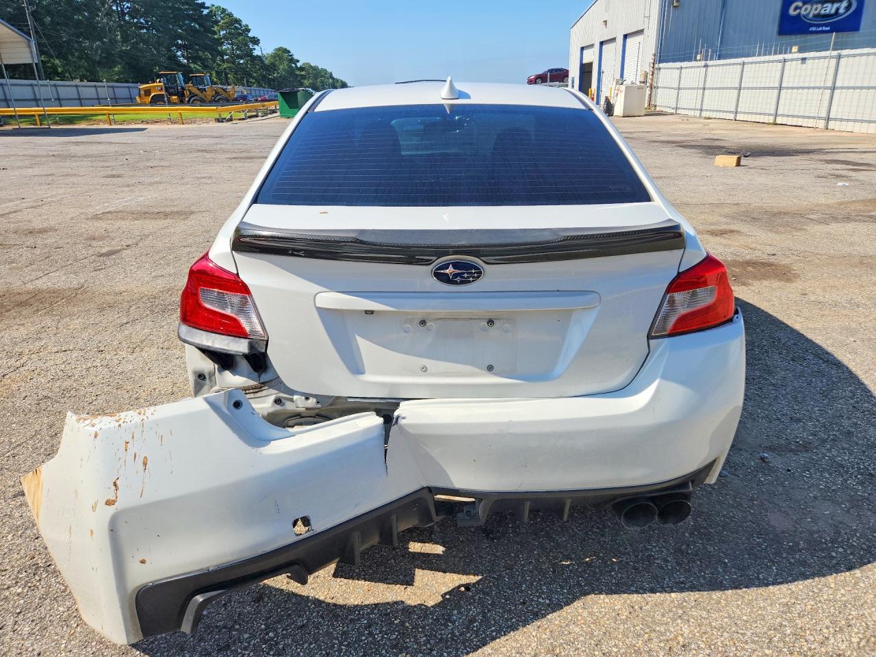 2015 Subaru Wrx Premium White vin: JF1VA1D69F8822254