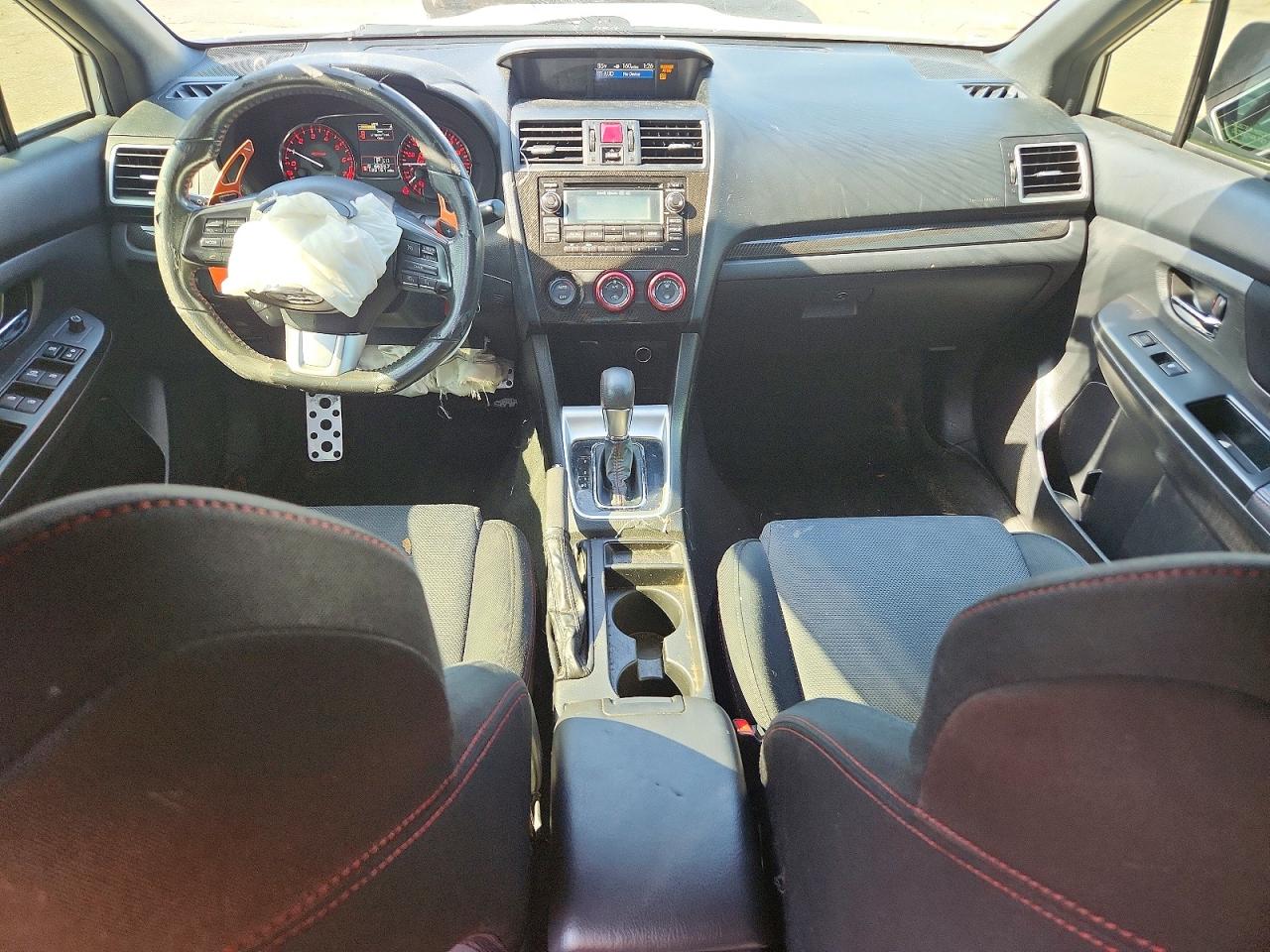 2015 Subaru Wrx Premium White vin: JF1VA1D69F8822254