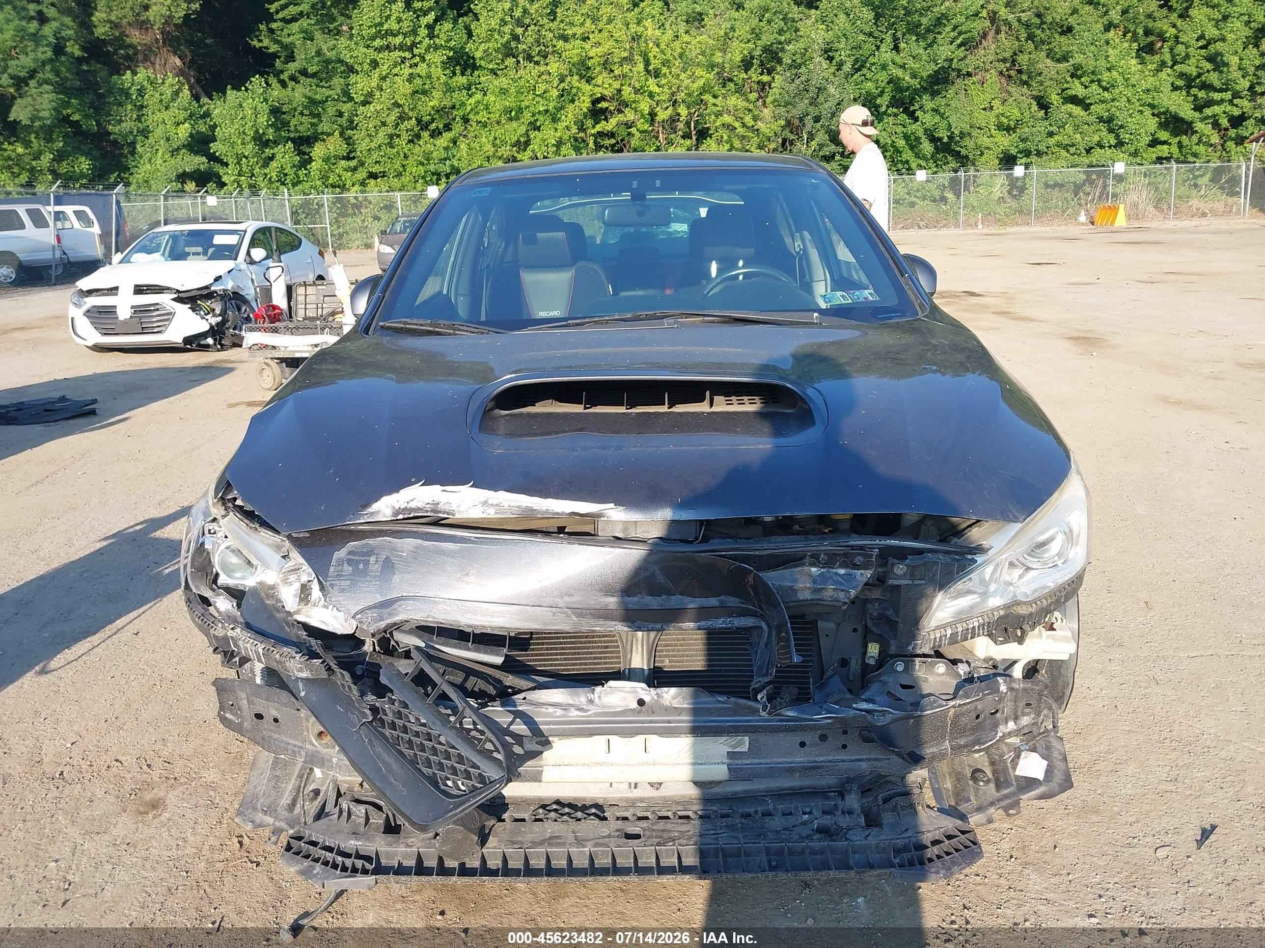 2015 Subaru Wrx Premium Черный vin: JF1VA1D69F8829110