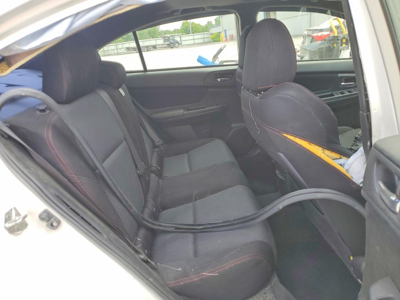 2015 Subaru Wrx Premium White vin: JF1VA1D69F9828940