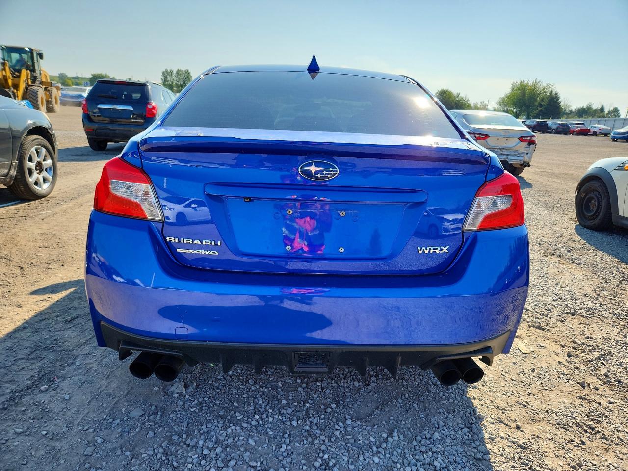2015 Subaru Wrx Premium Blue vin: JF1VA1D6XF8811845