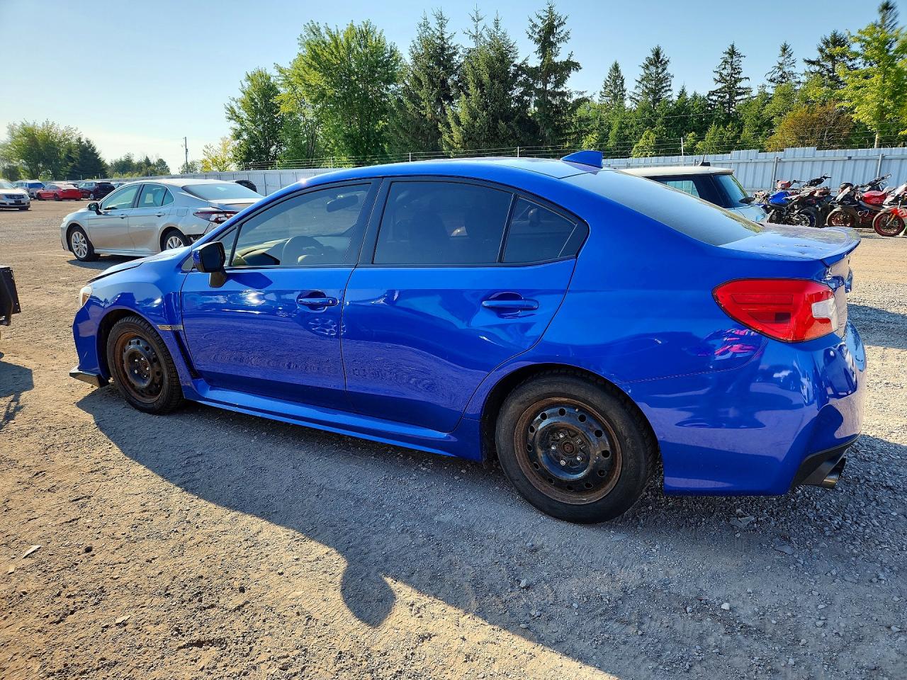 2015 Subaru Wrx Premium Blue vin: JF1VA1D6XF8811845