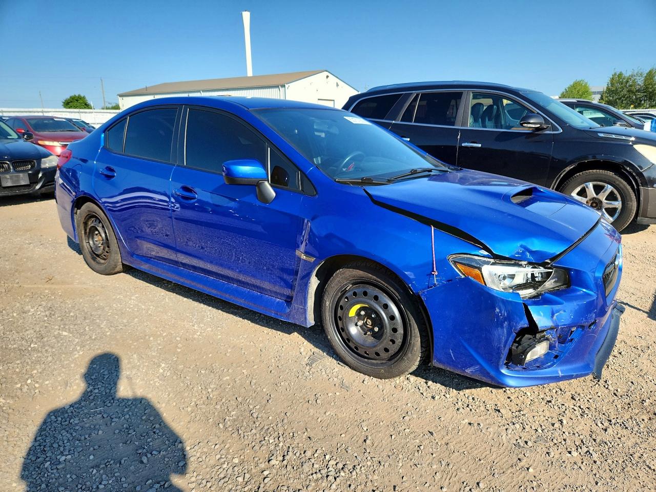 2015 Subaru Wrx Premium Blue vin: JF1VA1D6XF8811845