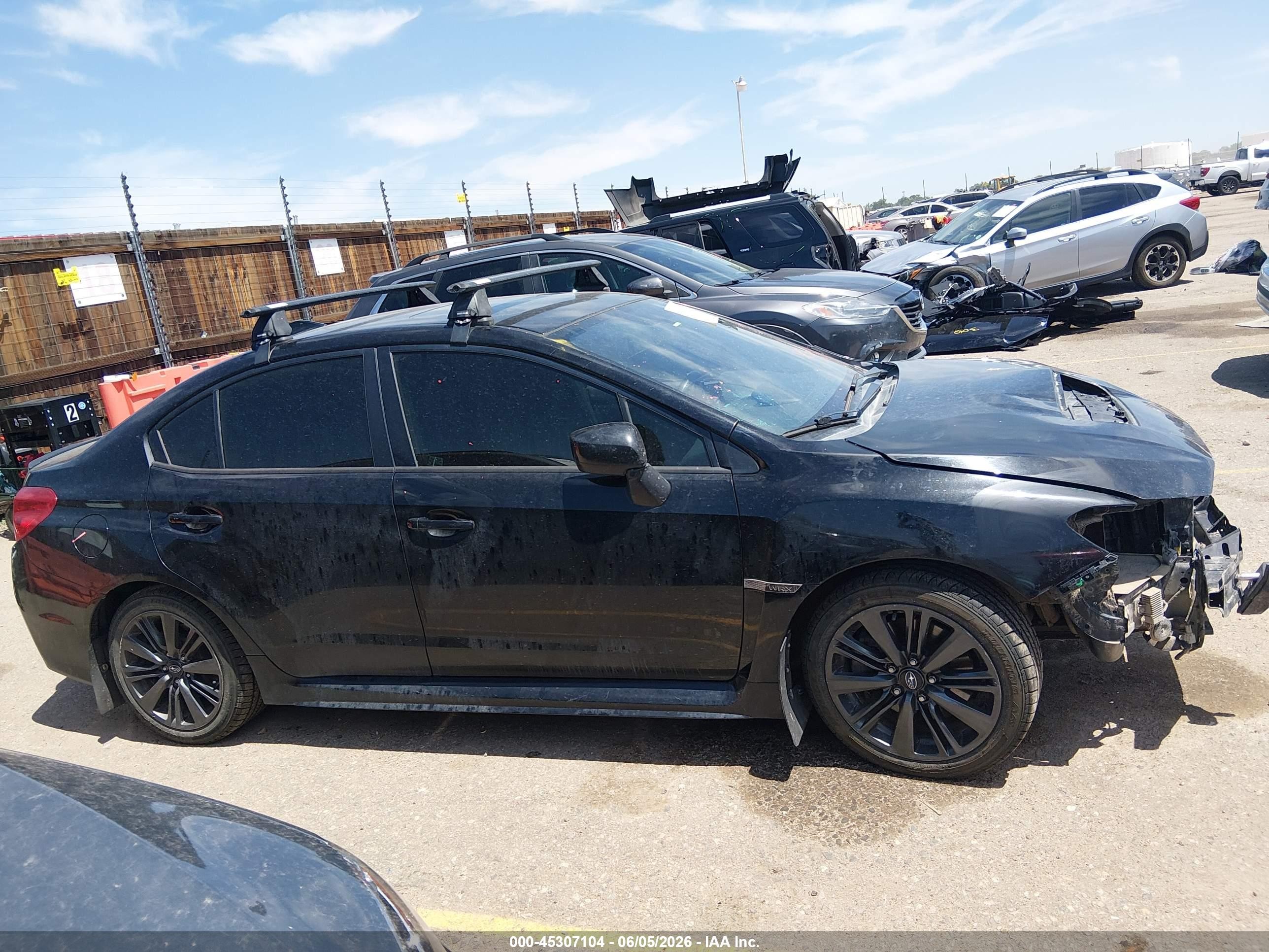 2015 Subaru Wrx Premium Black vin: JF1VA1D6XF9829949