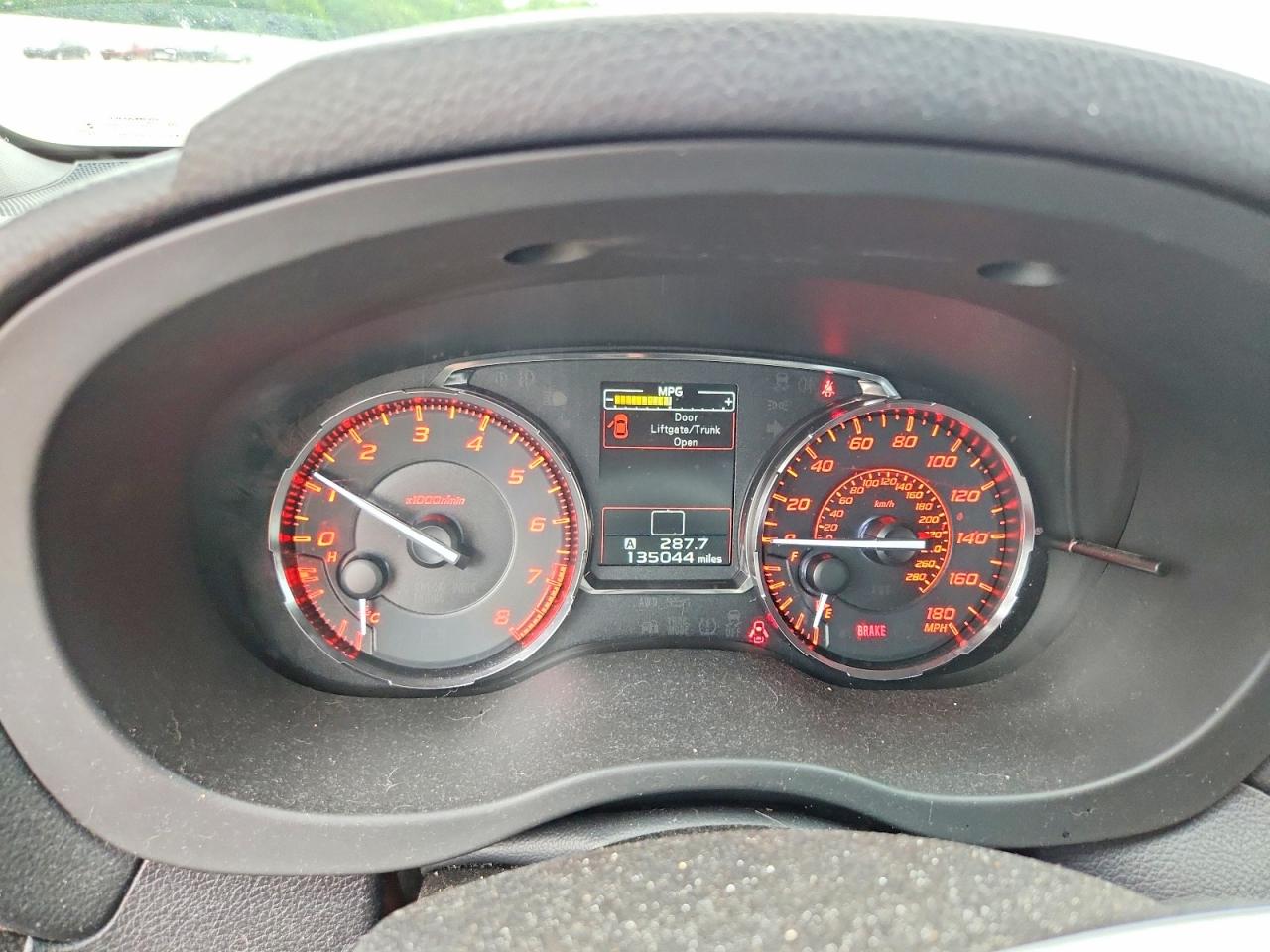 2016 Subaru Wrx Premium Белый vin: JF1VA1E63G9801457