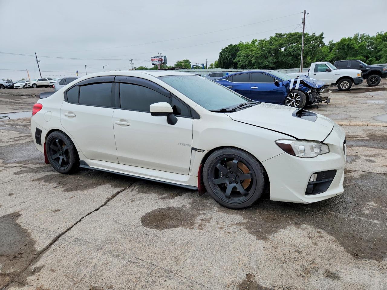 2016 Subaru Wrx Premium Белый vin: JF1VA1E63G9801457