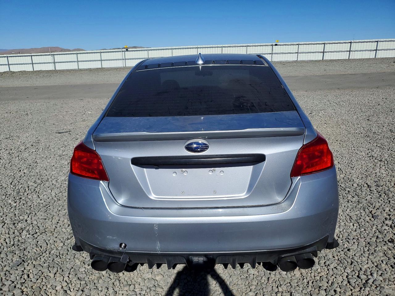 2016 Subaru Wrx Premium Silver vin: JF1VA1E66G9804451