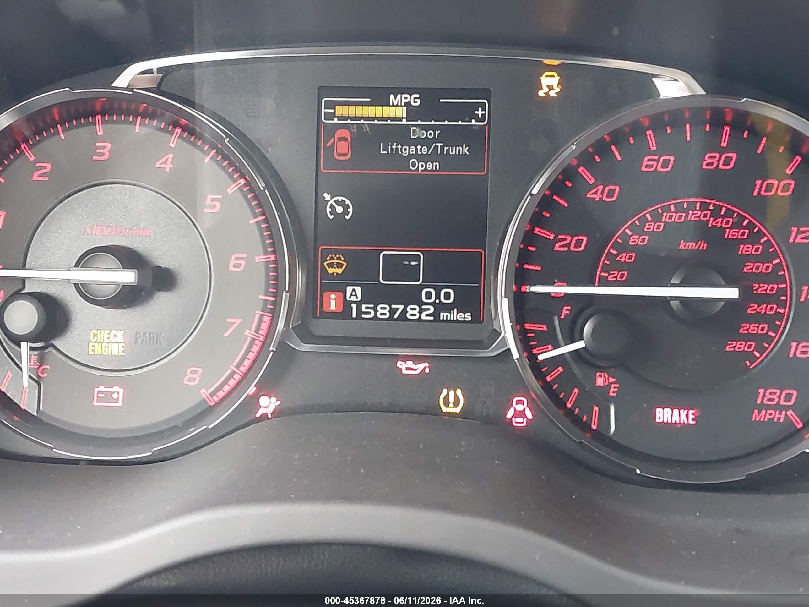 2017 Subaru Wrx Premium Синий vin: JF1VA1E67H9831997