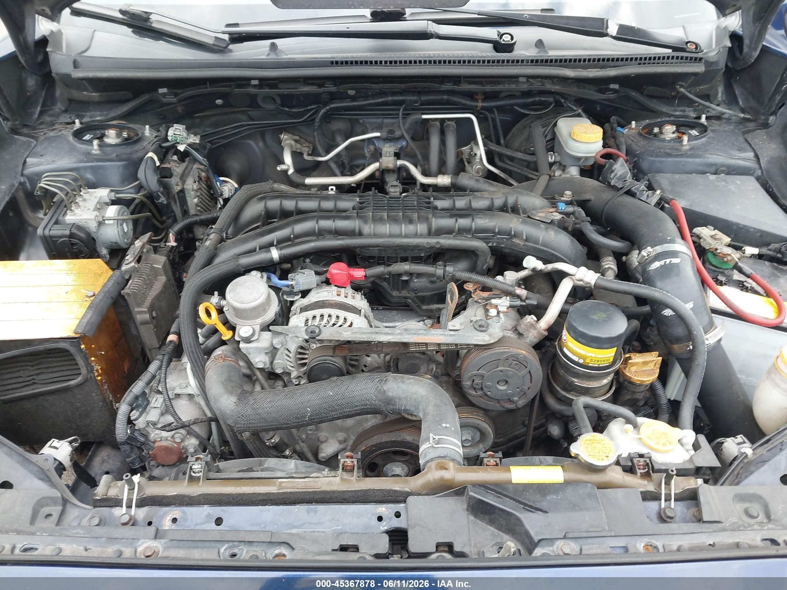 2017 Subaru Wrx Premium Синий vin: JF1VA1E67H9831997