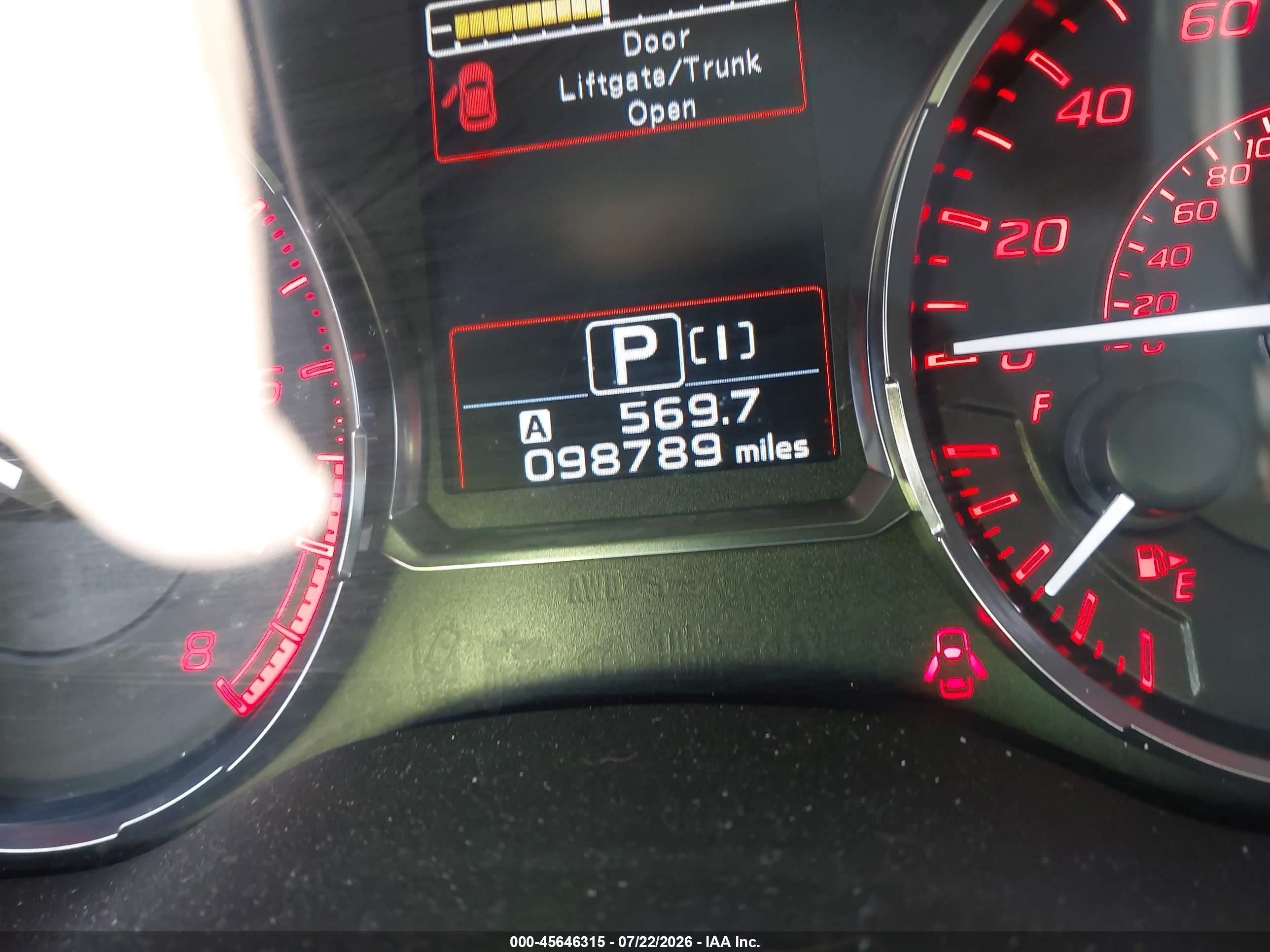 2017 Subaru Wrx Premium Blue vin: JF1VA1E6XH8823981