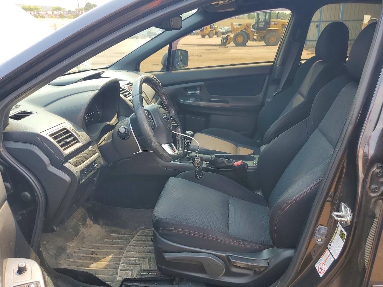 2015 Subaru Wrx Premium Charcoal vin: JF1VA1F60F9816365