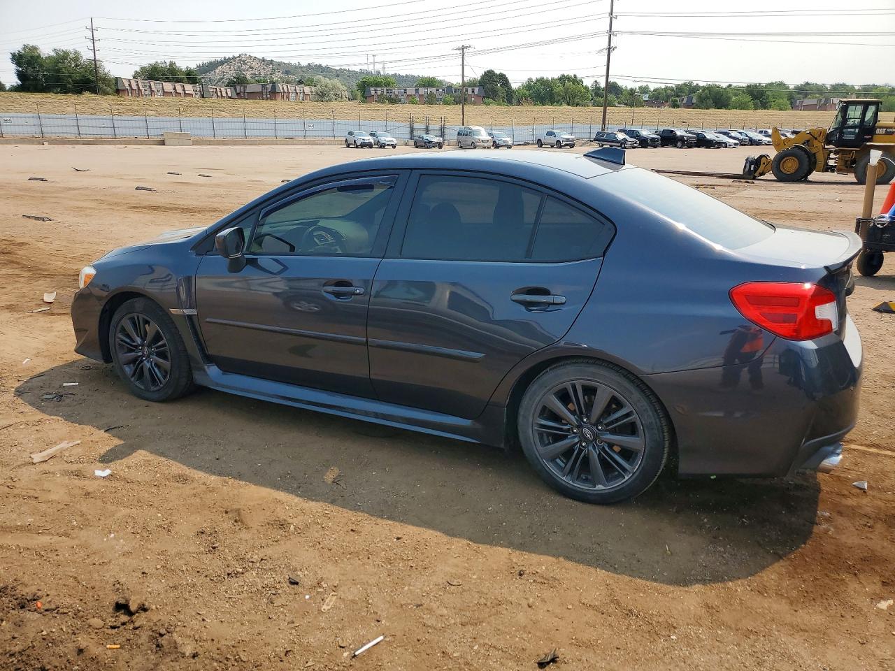 2015 Subaru Wrx Premium Charcoal vin: JF1VA1F60F9816365