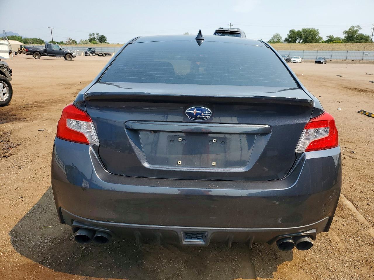2015 Subaru Wrx Premium Charcoal vin: JF1VA1F60F9816365