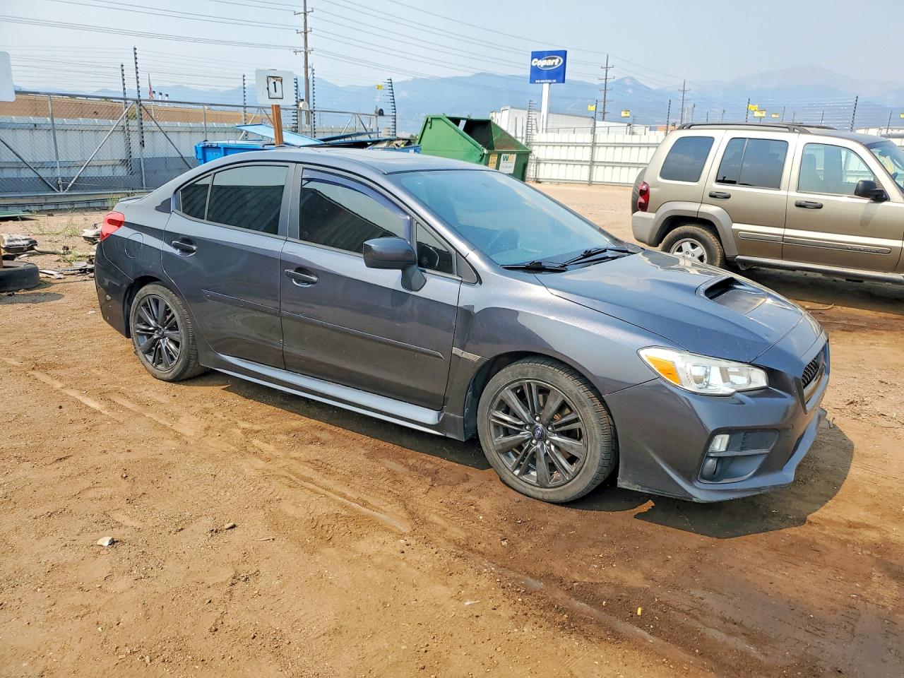 2015 Subaru Wrx Premium Charcoal vin: JF1VA1F60F9816365
