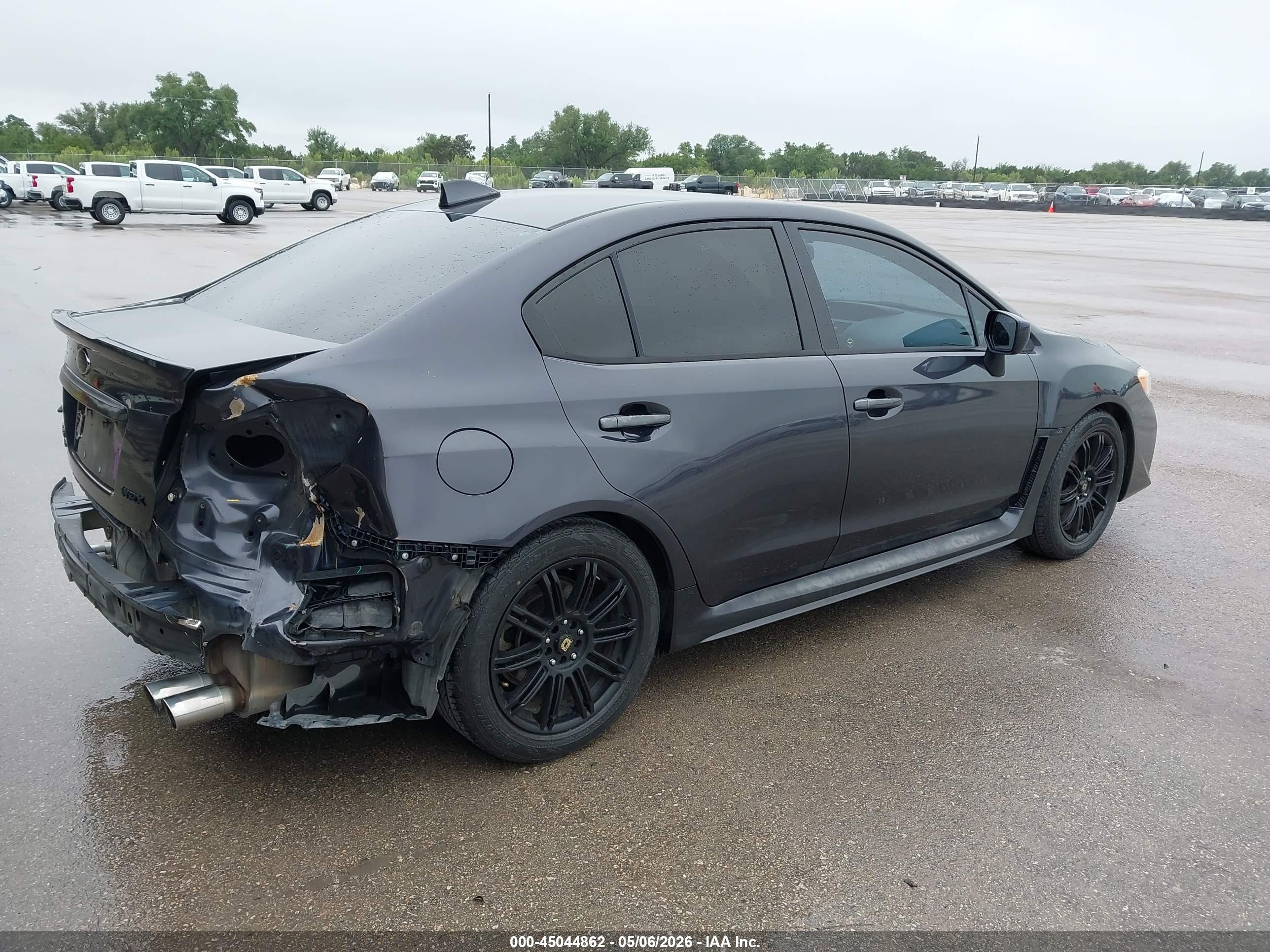 2015 Subaru Wrx Premium Gray vin: JF1VA1F64F9803795