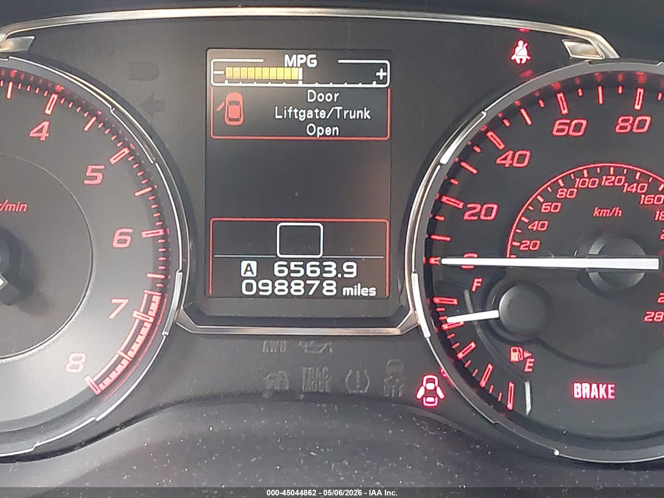 2015 Subaru Wrx Premium Gray vin: JF1VA1F64F9803795
