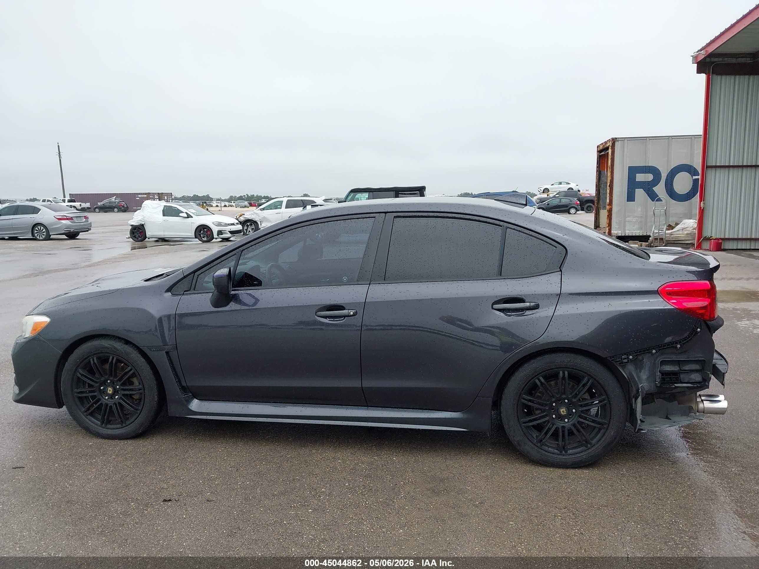 2015 Subaru Wrx Premium Gray vin: JF1VA1F64F9803795