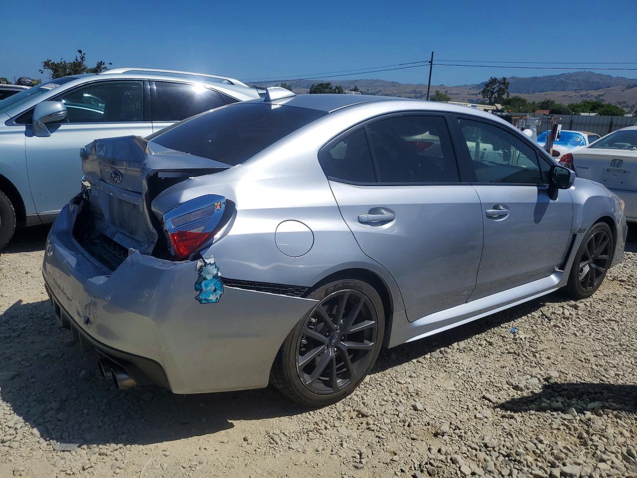 2019 Subaru Wrx Premium Gray vin: JF1VA1F64K8803604