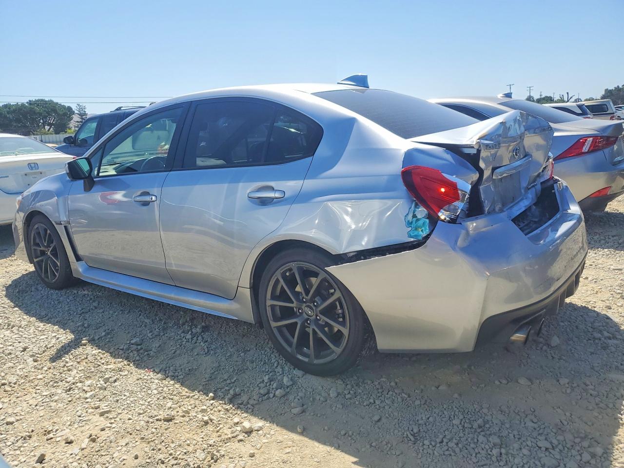 2019 Subaru Wrx Premium Gray vin: JF1VA1F64K8803604