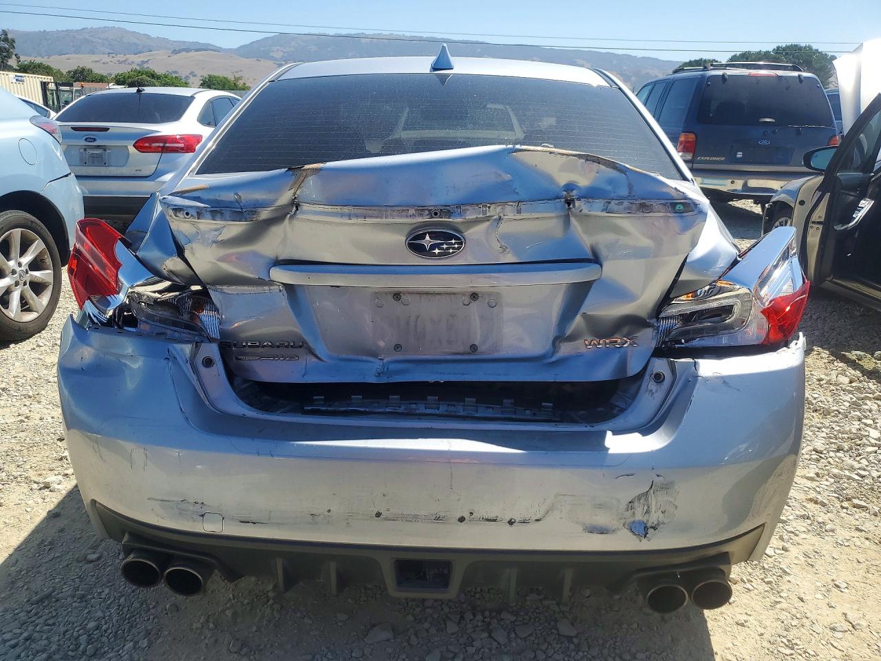 2019 Subaru Wrx Premium Gray vin: JF1VA1F64K8803604