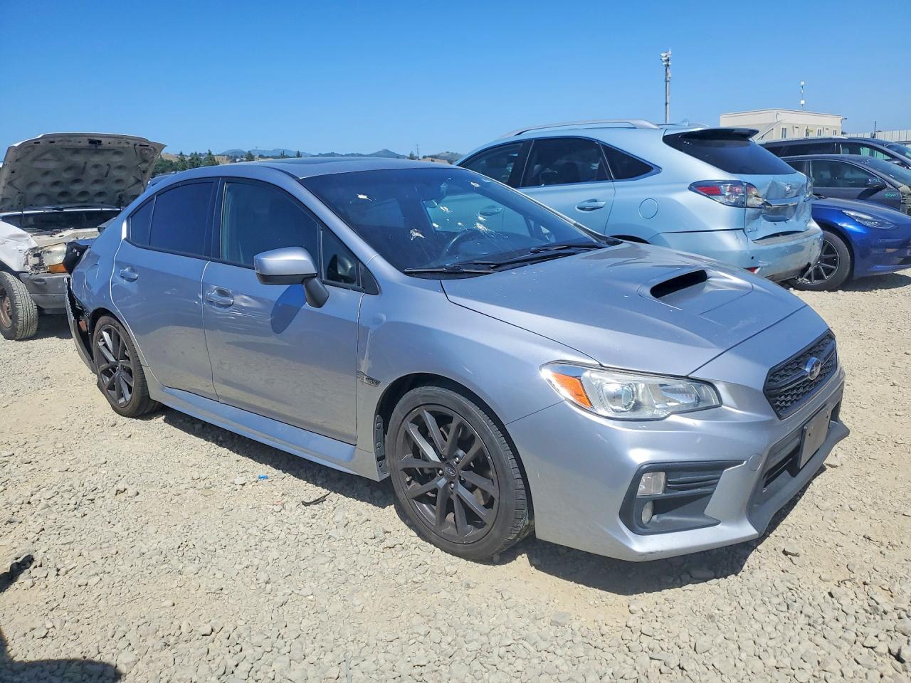 2019 Subaru Wrx Premium Gray vin: JF1VA1F64K8803604