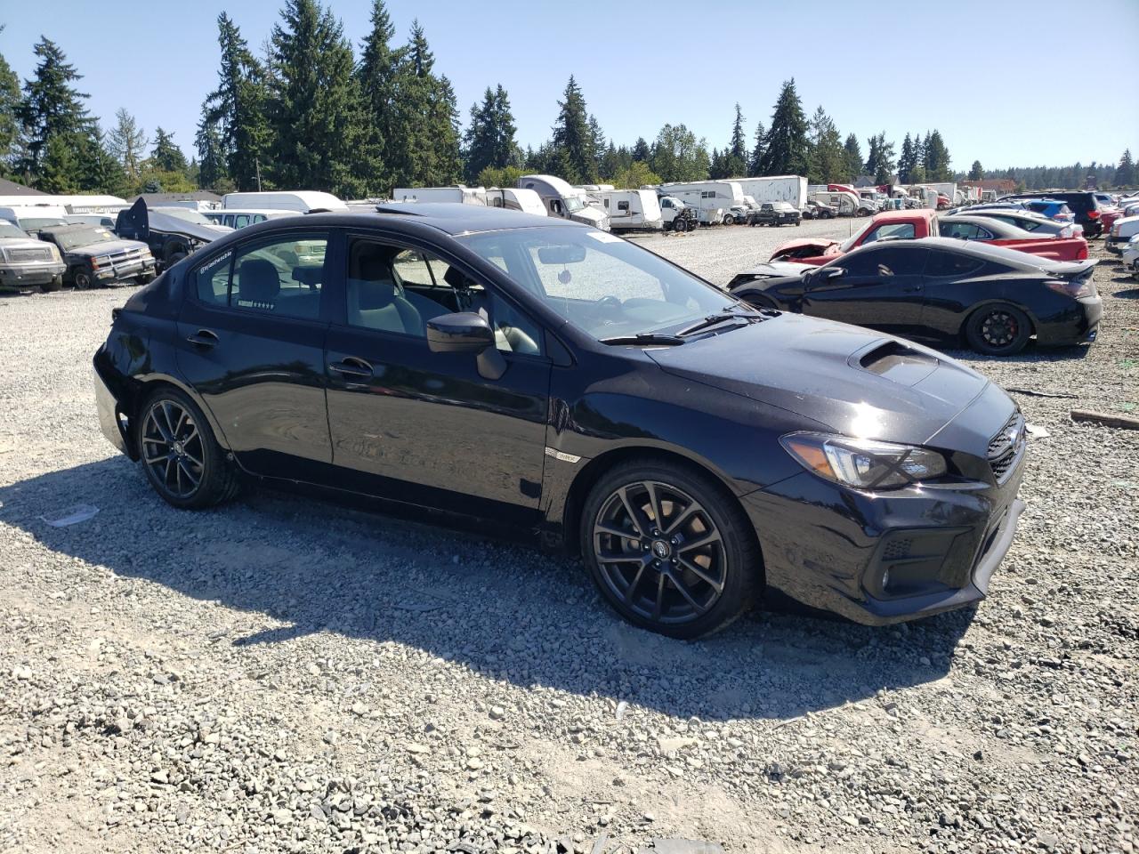 2018 Subaru Wrx Limited Black vin: JF1VA1F68J8818525