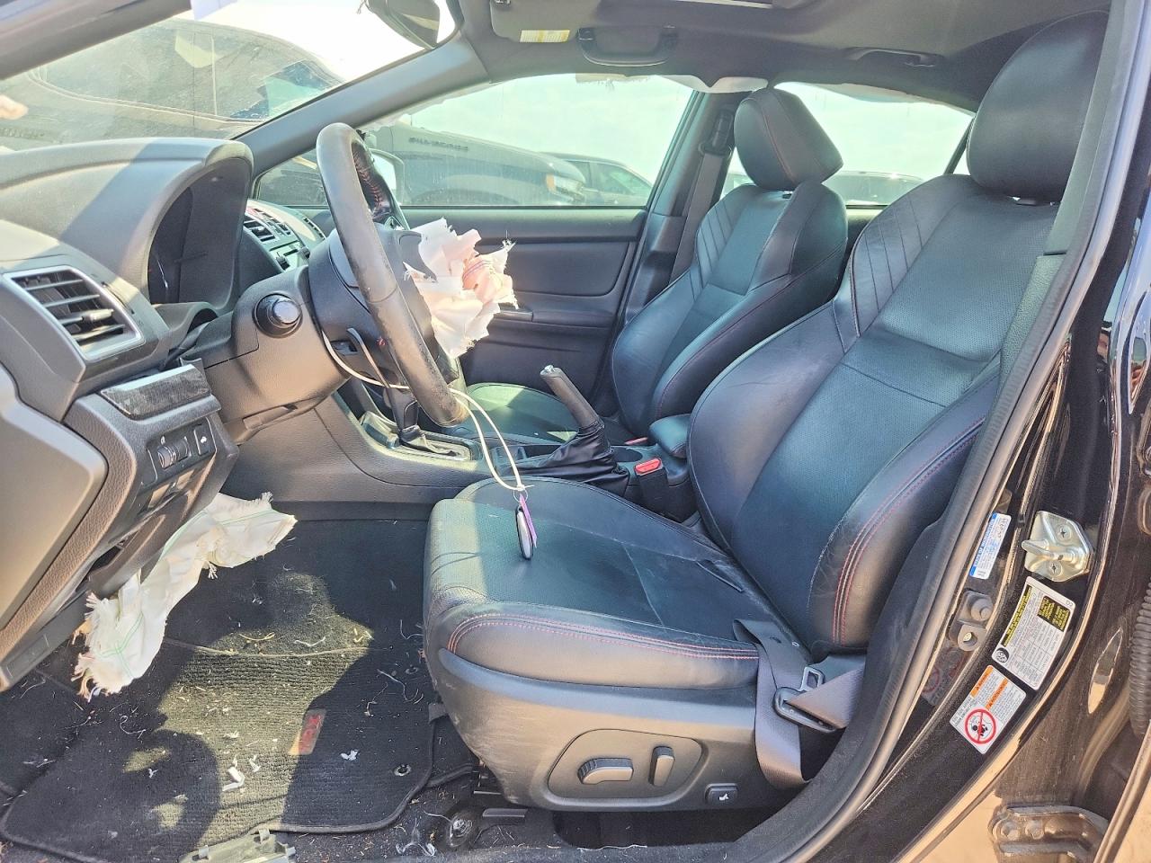 2018 Subaru Wrx Limited Black vin: JF1VA1F68J8818525