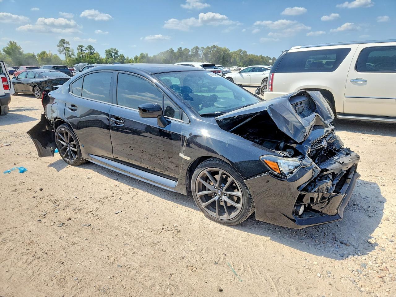 2018 Subaru Wrx Limited Black vin: JF1VA1F68J8818525