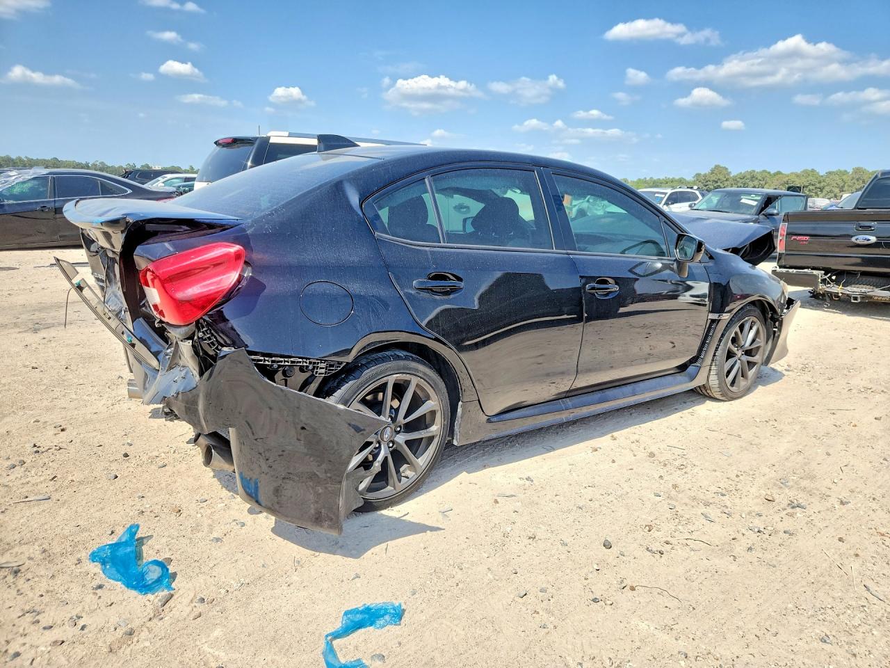 2018 Subaru Wrx Limited Black vin: JF1VA1F68J8818525