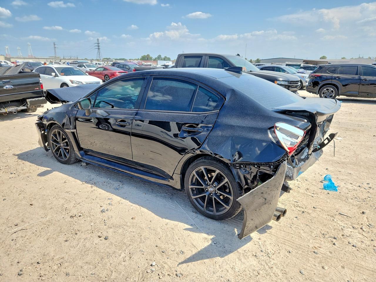 2018 Subaru Wrx Limited Black vin: JF1VA1F68J8818525