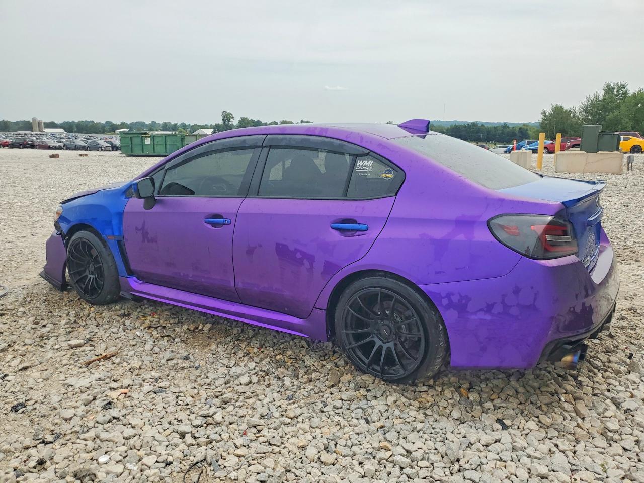 2018 Subaru Wrx Limited Purple vin: JF1VA1F68J9819247