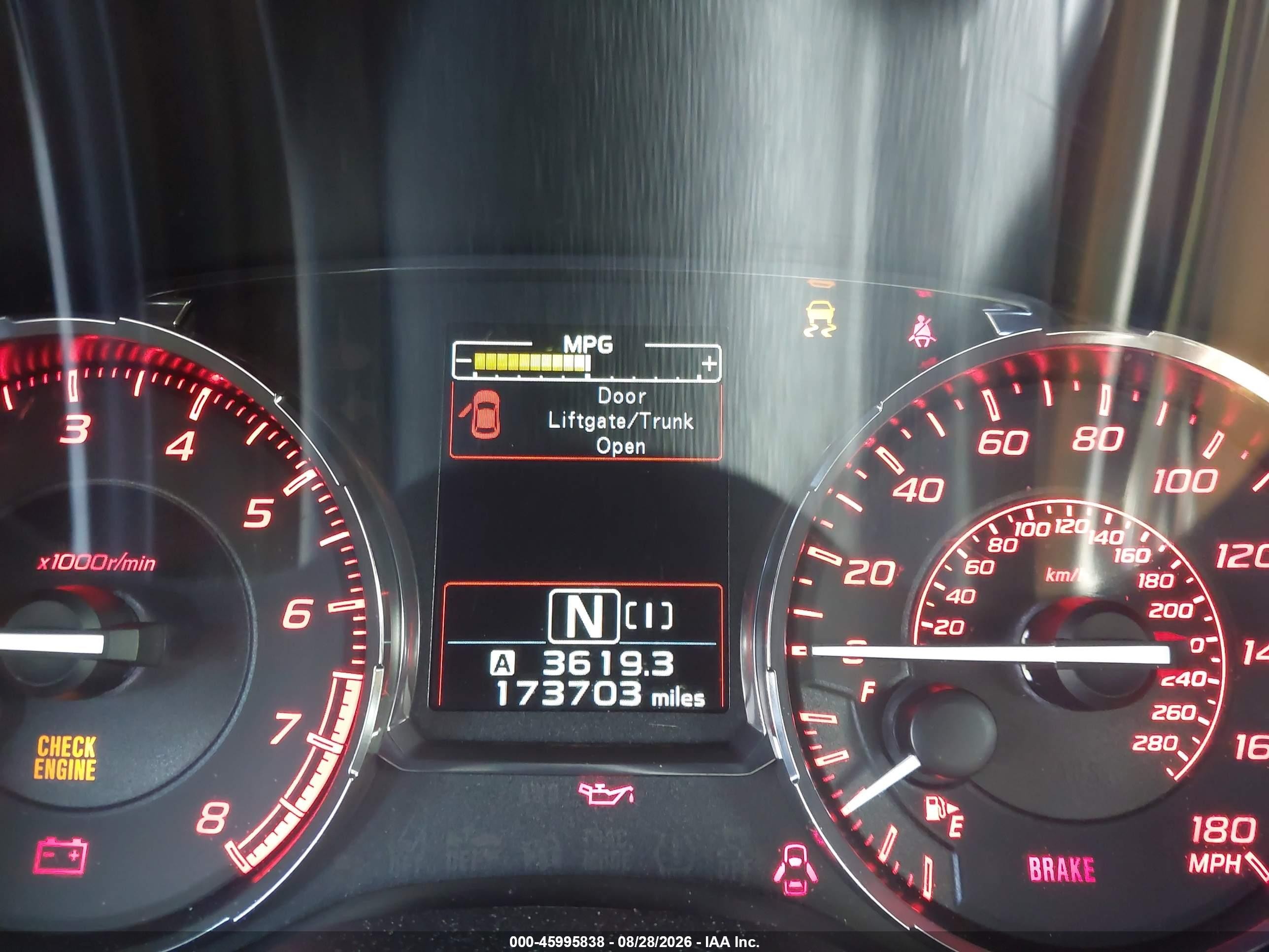 2015 Subaru Wrx Limited Black vin: JF1VA1G60F8819481