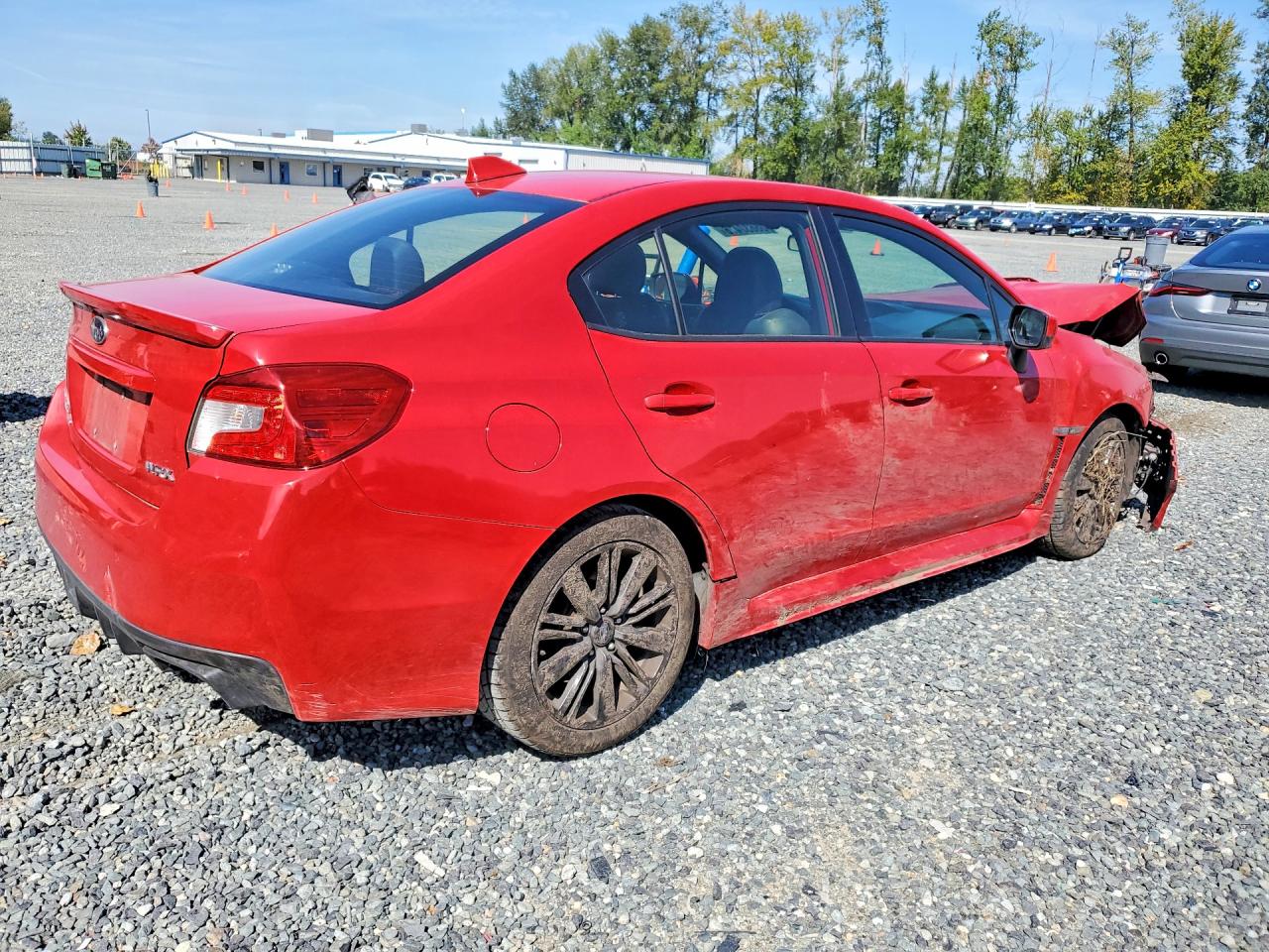 2015 Subaru Wrx Limited Red vin: JF1VA1G60F9828885