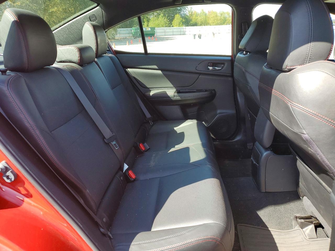 2015 Subaru Wrx Limited Red vin: JF1VA1G60F9828885