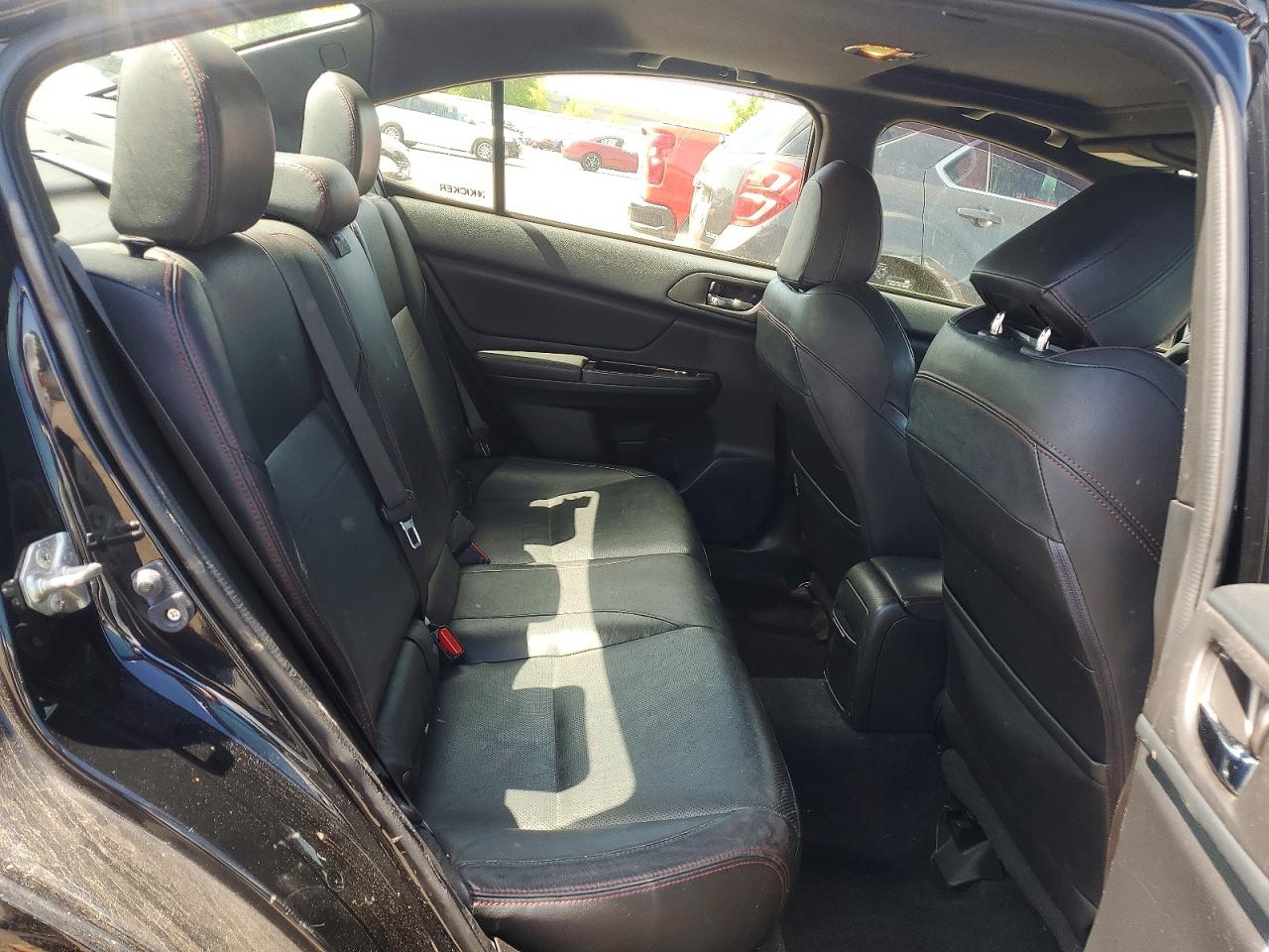 2015 Subaru Wrx Limited Black vin: JF1VA1G61F8812622