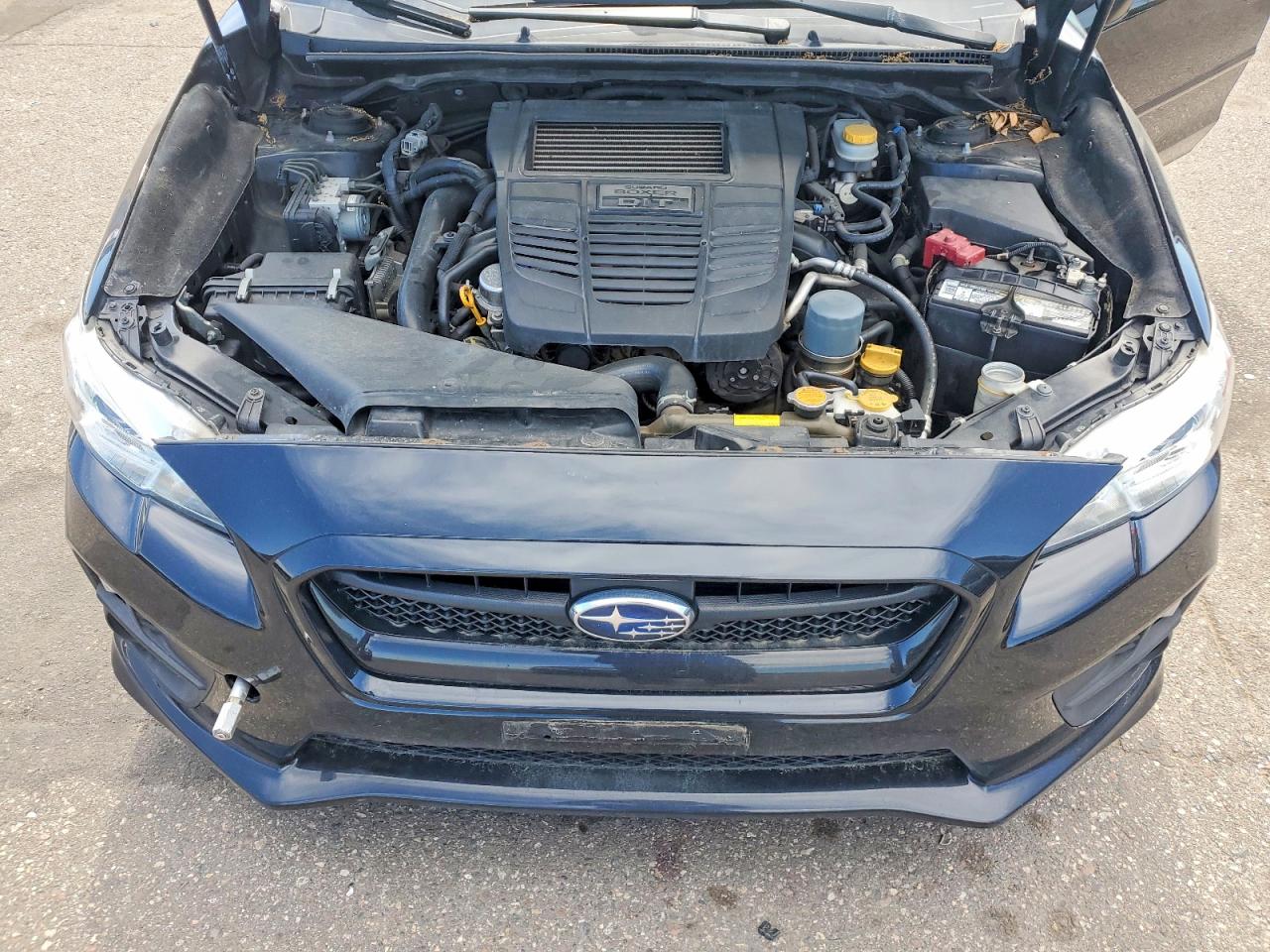 2015 Subaru Wrx Limited Black vin: JF1VA1G61F8812622
