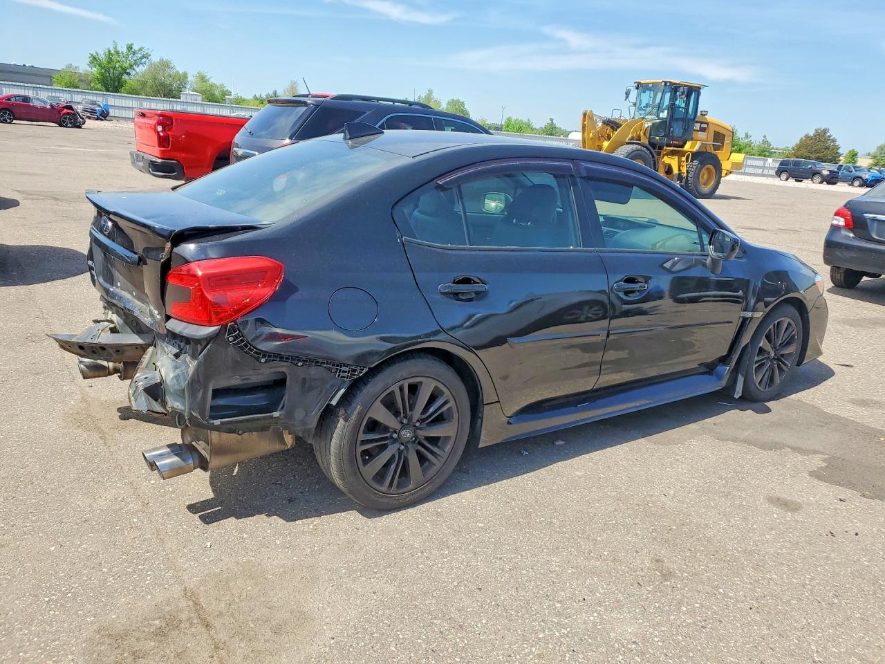 2015 Subaru Wrx Limited Black vin: JF1VA1G61F8812622