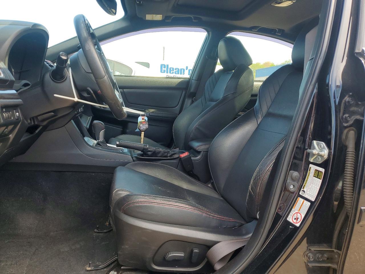 2015 Subaru Wrx Limited Black vin: JF1VA1G61F8812622